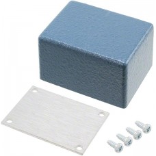 3753, BOX ALUM BLUE 1.5"L X 1.13"W