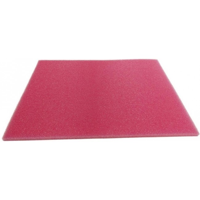 ESD-FOAM-PINK-24X18X0.5, Foam 18.00" W x 24.00" L (457.2mm x 609.6mm) X 0.500" (12.70mm) Polyethylene Pink