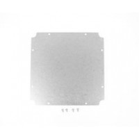 1556HPL, Inner Mounting Panel for 1556 Series Enclosures, Aluminium, 180 x 180mm, Silver