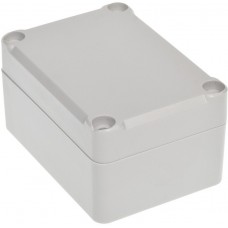 Grey ABS Enclosure, IP67, IK09, Grey Lid, 70 x 50 x 36.75mm