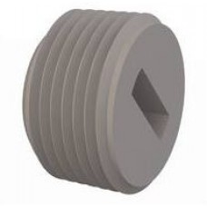 62NPT07514, Conduit Fittings & Accessories Pipe Plugs, Round, 3/4-14 NPT Thread, .610 Lg