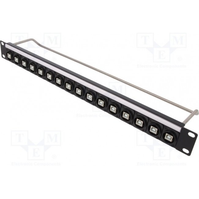 CP30176, RACK 16X USB2 B-A BM FM M3