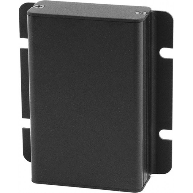 1455CF1201BK, 1455F Series Aluminium Enclosure, Flanged, 120 x 23 x 54in