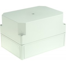 9522000, PK Series Grey Polycarbonate Enclosure, IP66, IK08, Flanged, Grey Lid, 254 x 180 x 165mm