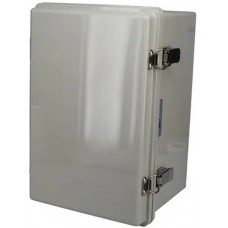 NBA-10144, Electrical Enclosures NEMA Enclosure with Stainless Steel Hinges and Latches (11.8 X 7.9 X 7.1 In)