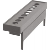 CNMB/5/TG508, Polycarbonate Terminal Cover, 20mm H, 14mm W, 88mm L for Use with CNMB DIN Rail Enclosure