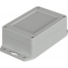 07811074 XT 110704 WL 7035, Euromas X Series Light Grey ABS Enclosure, IP66, IP68, IK07, Flanged, Light Grey Lid, 105 x 70 x 40mm