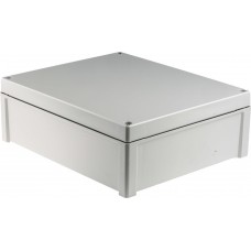 Grey Polycarbonate General Purpose Enclosure, IP65, Grey Lid, 344 x 289 x 117mm