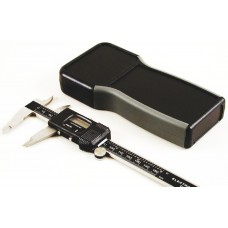 1553TTBK, 1553 Series Black Flame Retardant ABS Handheld Enclosure, IP54, 165 x 80 x 28mm
