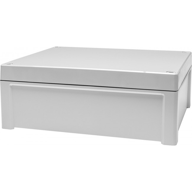 Grey Polycarbonate General Purpose Enclosure, IP65, Grey Lid, 289 x 239 x 107mm