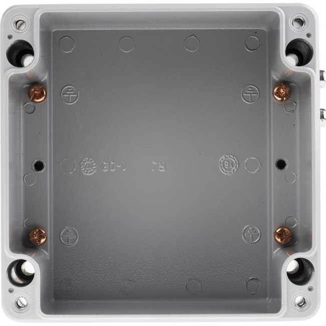 Aluminium Enclosure, IP65, IP66, IP67, IP68, Grey Lid, 91 x 160 x 160mm