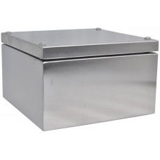 304 Stainless Steel Enclosure, IP66, 200 mm x 200 mm x 121mm