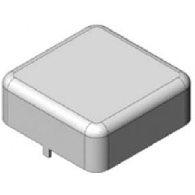 MS135-20S, RF Shield Shield, 1-Piece 0.531" (13.50mm) X 0.531" (13.50mm) Non-Vented Solder