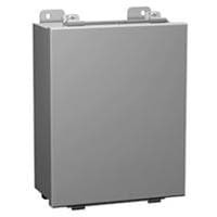 1414E, Electrical Enclosures NEMA 12 Mild Steel Lift Off Cover W/ Clamps 6 x 6 x 4"