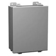 1414E, Electrical Enclosures NEMA 12 Mild Steel Lift Off Cover W/ Clamps 6 x 6 x 4"