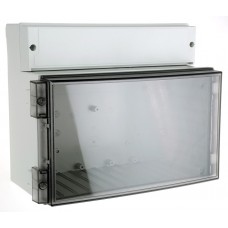 PC 25/22-3 ENCLOSURE, CARDMASTER Grey, Polycarbonate Enclosure, 280 x 219 x 156mm