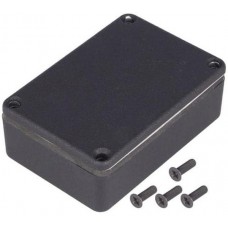 1550WPBK, Box Aluminum Black Cover Included 3.150" L x 2.165" W (80.00mm x 55.00mm) X 0.988" (25.10mm)