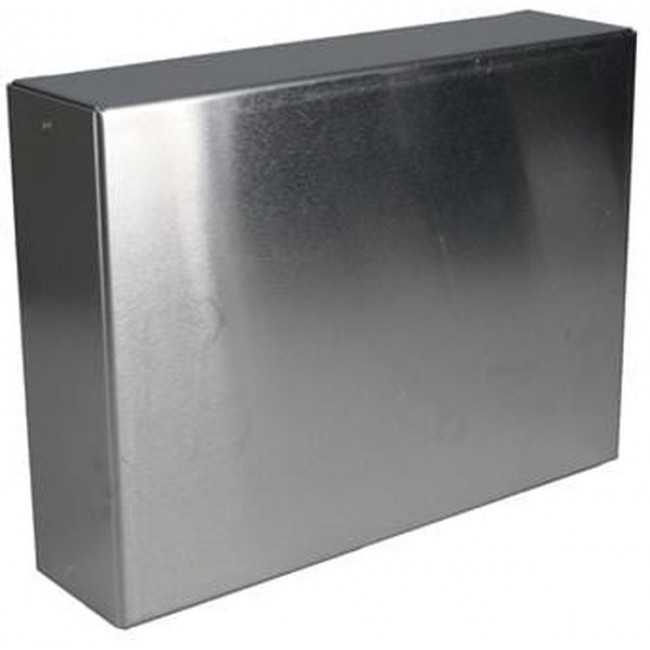 AC-1413, Natural Aluminum Bracket Mount Chassis Enclosure - External 8 x 6 x 2 Inches - Internal 7.92 x 5.92 x 1.91 Inches