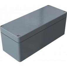 20819080, Polyester Standard Series Grey Glass Fibre Reinforced Polyester Enclosure, IP66, IK08, Grey Lid, 190 x 75 x 75.5mm