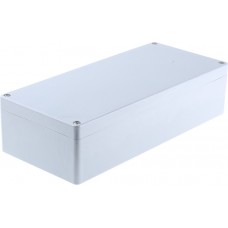 P 163609 ENCLOSURE, Euronord II Series Grey Polyester Enclosure, IP54, IP66, Grey Lid, 360 x 160 x 90mm