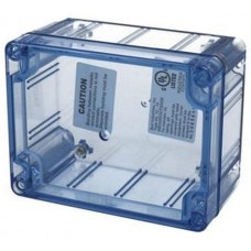 BT-2723, Electrical Enclosures Blue Clear Plastic Enclosure (4.5 X 3.5 X 2.2 In)