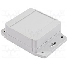 1555E2F17GY, Enclosures, Boxes, & Cases P/C FLANGED BASE NEMA ENCL.