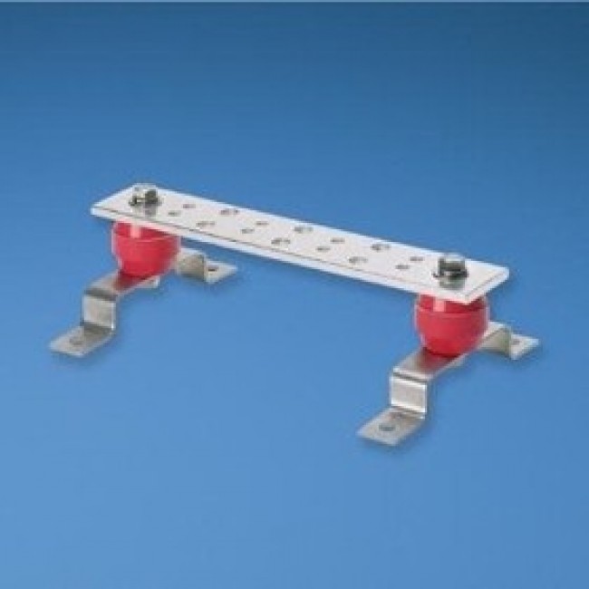 GB2B0306TPI-1, Busbar Ground Screw Mount Copper