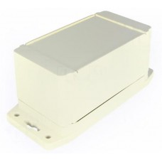 1555CF42GY, Enclosures, Boxes, & Cases Watertight/ABS 4.7x2.6x2.5" Flanged