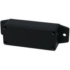 AN-2850-AB, Electrical Enclosures Aluminum Enclosure with Mounting Flanges Black (3.5 X 1.4 X 1.2 In)