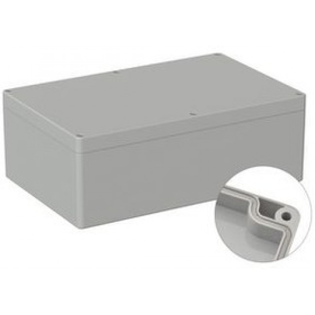 5U340000, Plastic Enclosure 160x250x90mm Grey ABS IP65