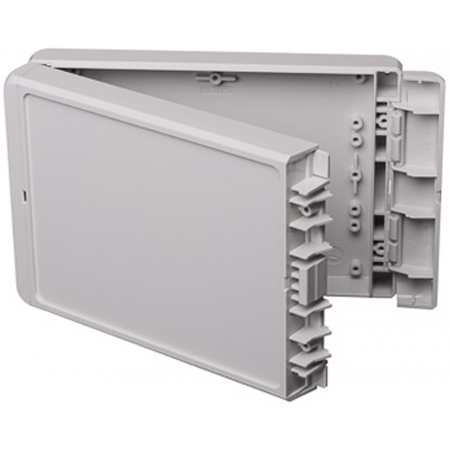 96034245 B 181304 ABS-7035, Bocube Series Light Grey ABS Enclosure, IP66, IP68, Light Grey Lid, 191 x 125 x 40mm