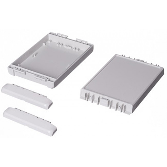 96034245 B 181304 ABS-7035, Bocube Series Light Grey ABS Enclosure, IP66, IP68, Light Grey Lid, 191 x 125 x 40mm