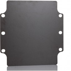 Bakelite Mounting Plate, 2mm H, 109mm W, 109mm L for Use with GRP Enclosure