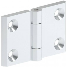 0991110, LEAF HINGE 50X76 ZAMAK CHROME FI