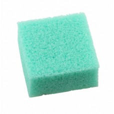 CF-47EG/PSA 0.5 SQUARE PAD, Foam 1.00" W x 1.00" L (25.4mm x 25.4mm) X 0.500" (12.70mm) Polyurethane Green