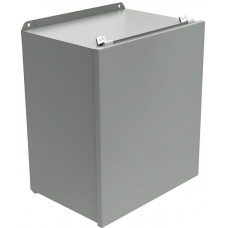 HJ14126HLP, Electrical Enclosures N4,12 J Box Hinged - 14x12x6" - Steel/Gray