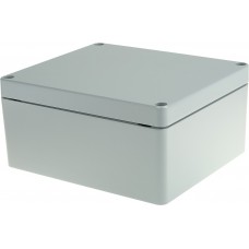 ALN 232011 COMPLETE, Euronord Series Grey Aluminium Enclosure, IP66, IP67, Grey Lid, 230 x 200 x 110mm