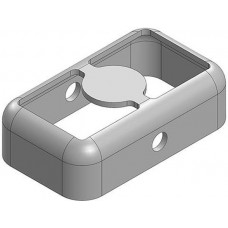 MS102-10F, EMI Gaskets, Sheets, Absorbers & Shielding 10.2 x 6 x 3mm Two-piece Drawn-Seamless RF Shield/EMI Shield FRAME (CRS)