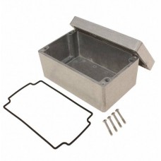 Aluminum enclosure, (L x W x H) 161 x 100 x 81 mm, natural, IP66, 1550Z117