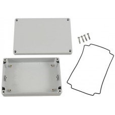 1554HLGY, Enclosures, Boxes, & Cases General Enclosure - Grey/Grey Lid - 7.1 x 4.7 x 1.8in - ABS - N4X