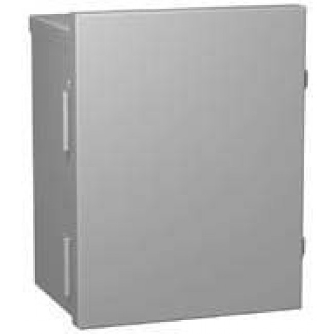 C3R16166HCLO, Electrical Enclosures Type 3R Hinge Lift Off Cover - 16 x 16 x 6 - Steel/Gray