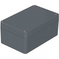 38110000 PK 110, Euromas Polymas Series Silver Polyamide Enclosure, IP65, Silver Lid, 125 x 80 x 57mm