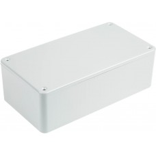 Grey ABS General Purpose Enclosure, IP54, Grey Lid, 120 x 65 x 40mm