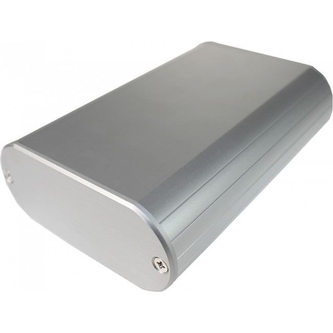 MXA4-10-14SSP, MXA Series Silver Aluminium Handheld Enclosure, , 140 x 95 x 40mm