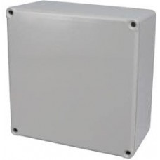 CU-474-G, Enclosures, Boxes, & Cases Econobox Aluminum Box Gray (4.8 X 4.8 X 2.3 In)