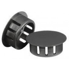 62MP0437, Conduit Fittings & Accessories Hole Plug, Snap In , .437 in Hole, .125 Max Panel