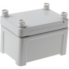 TA 090706 ENCLOSURE, TEMPO Series Grey ABS Enclosure, IP65, Grey Lid, 95 x 65 x 60mm