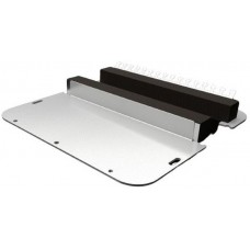 2565450, SZ Series Sheet Steel Gland Plate for Use with AX Enclosures, 301 x 221mm