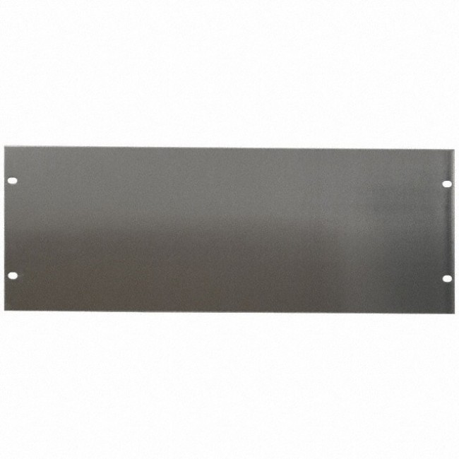 SFA-1834, Metal, Aluminum Panel, Front 19.000" L x 7.000" W x 0.125" H (482.60mm x 177.80mm x 3.18mm) Natural