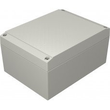 041216080, Aluform Series Grey Die Cast Aluminium Enclosure, IP66, IK09, Grey Lid, 160 x 120 x 81mm